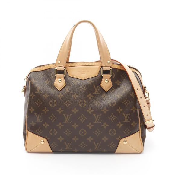 Louis Vuitton Retiro handbag Leather Monogram brown - Picture 1 of 7